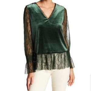 RO & DE velvet top